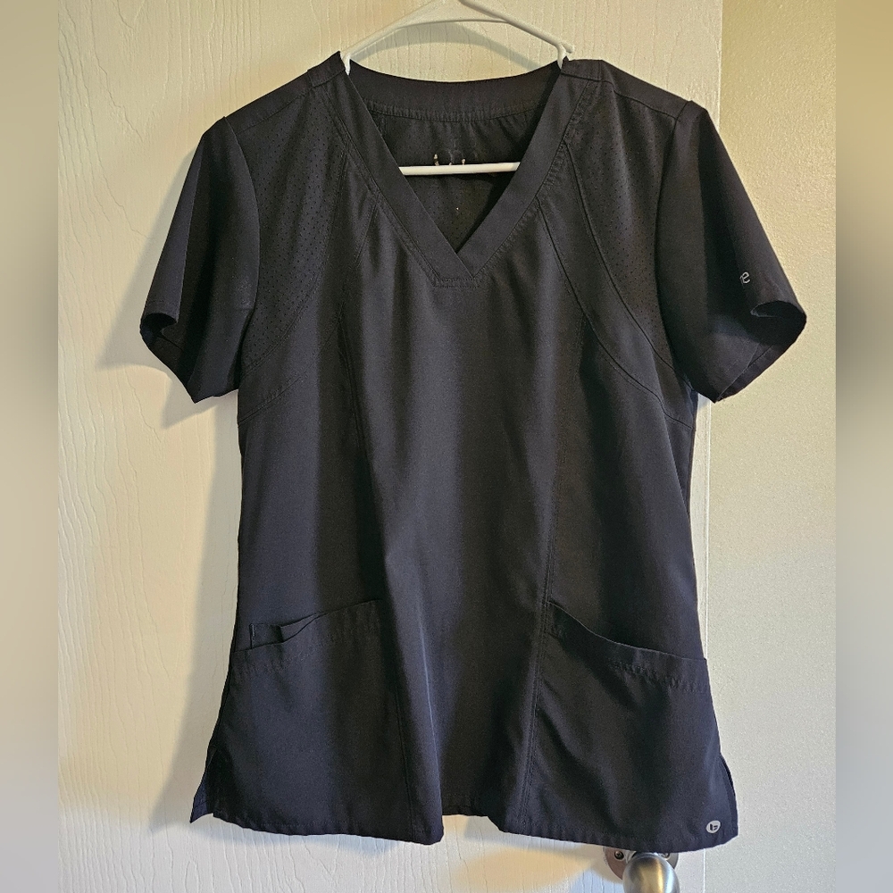 Black Women's Barco One Scrub Top